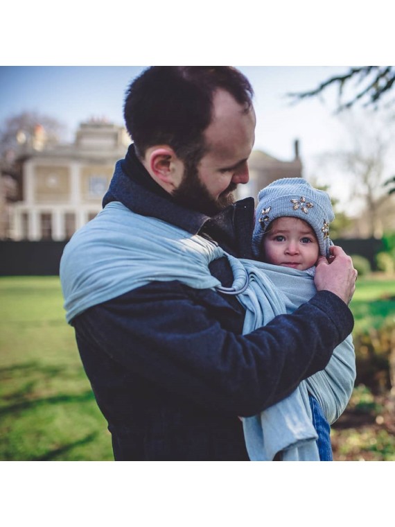 DidySling – stilingas ir patogus slingas su reguliuojamais žiedais