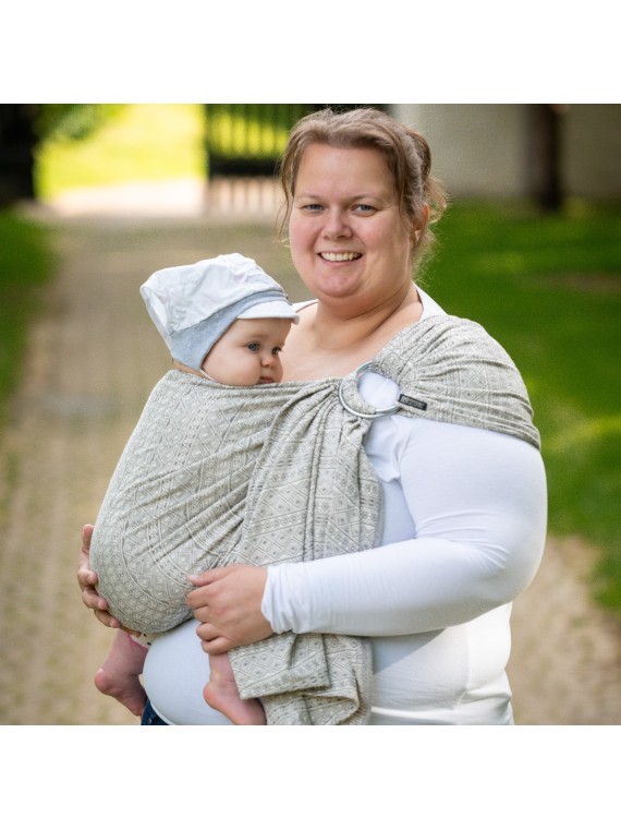 DidySling – stilingas ir patogus slingas su reguliuojamais žiedais