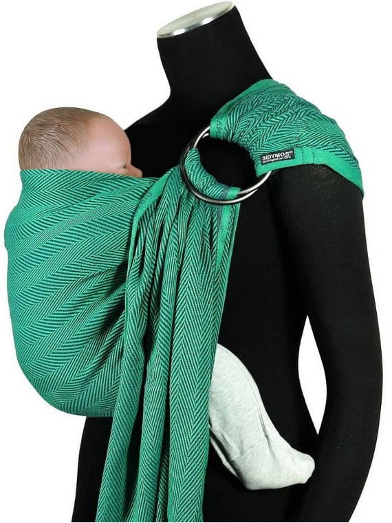 DidySling – stilingas ir patogus slingas su reguliuojamais žiedais