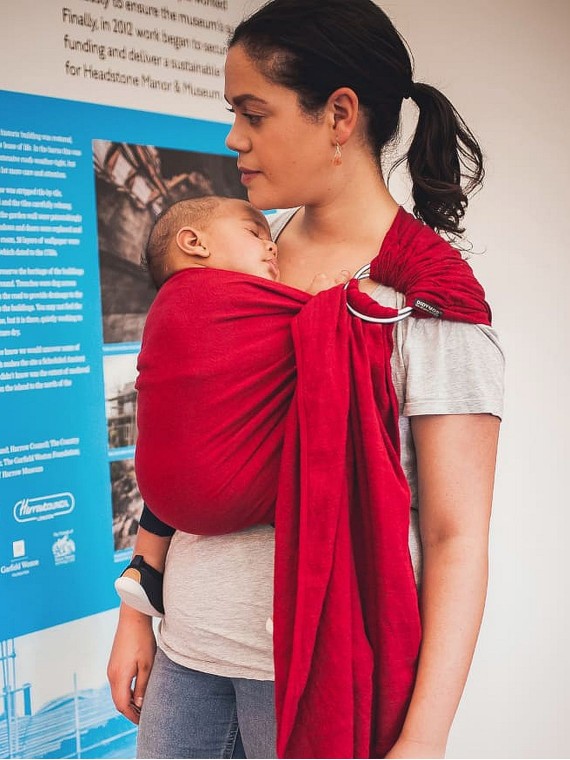 DidySling – breathable ring sling for comfort and style