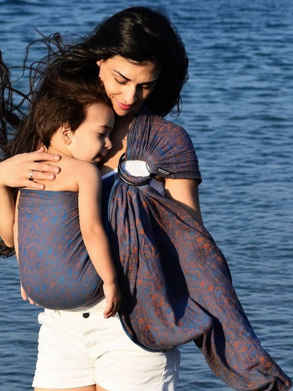 DidySling – stilingas ir patogus slingas su reguliuojamais žiedais