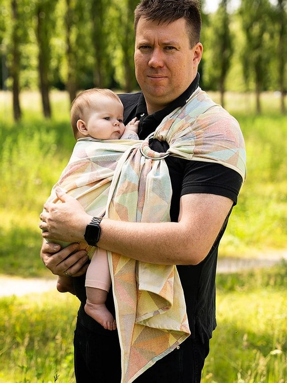 DidySling – stilingas ir patogus slingas su reguliuojamais žiedais