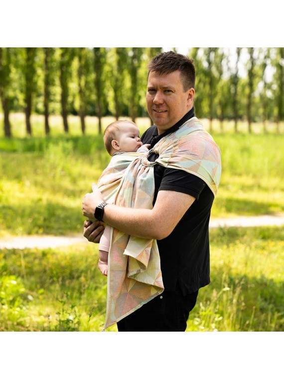 DidySling – stilingas ir patogus slingas su reguliuojamais žiedais