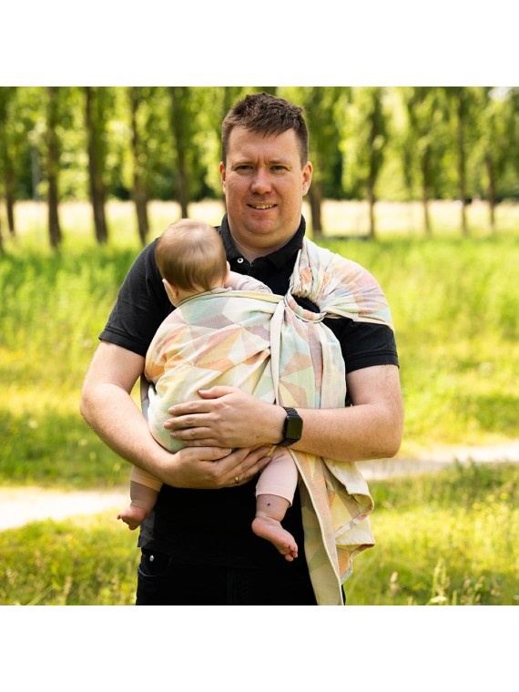 DidySling – stilingas ir patogus slingas su reguliuojamais žiedais