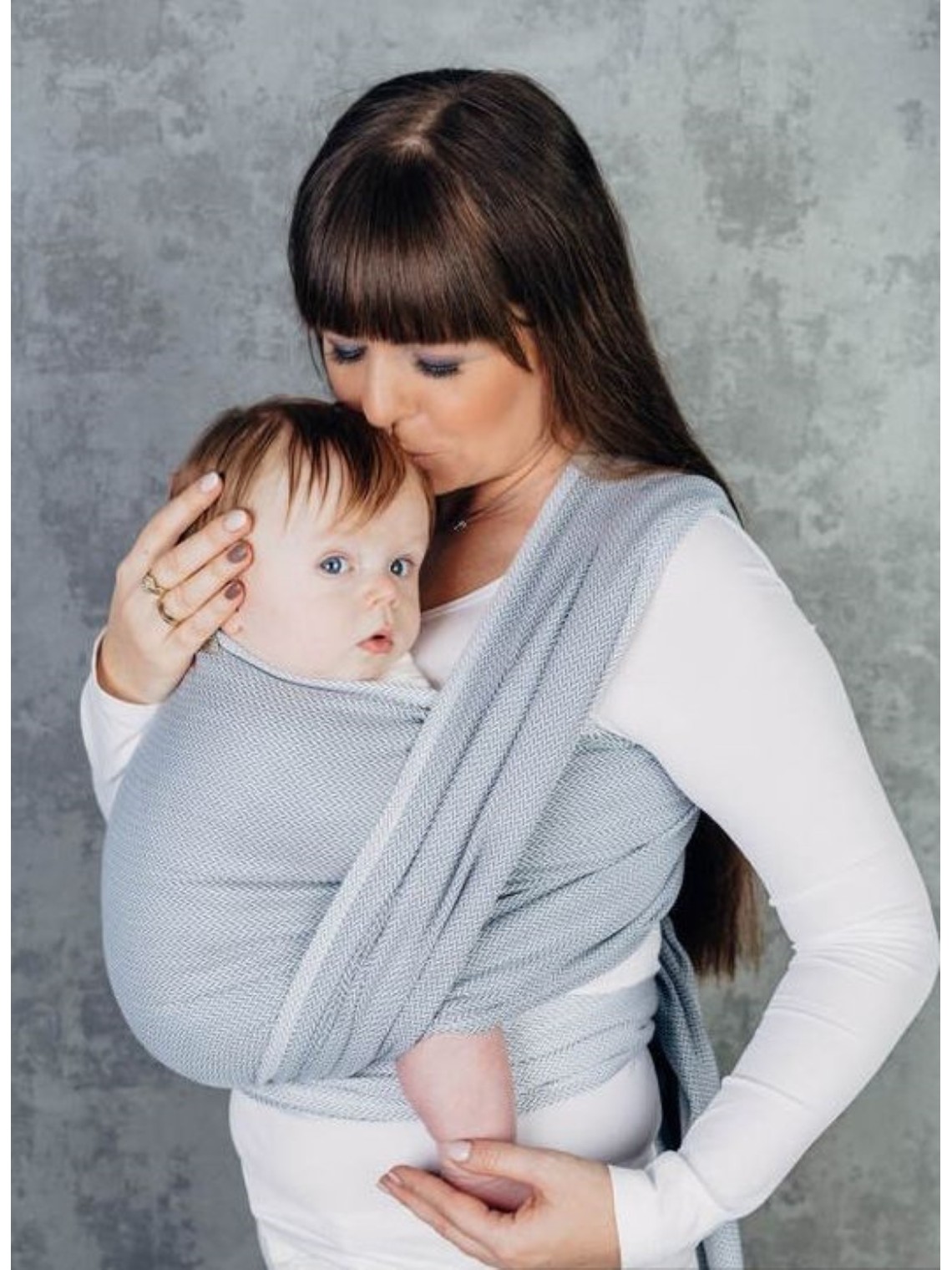 LennyLamb baby wrap – ergonomic and soft from birth to preschool