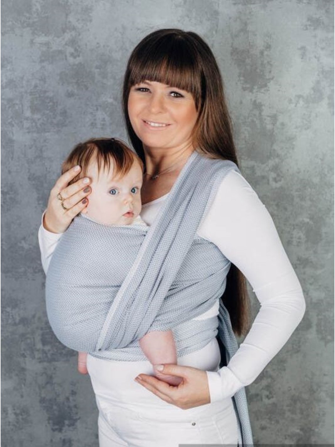 LennyLamb baby wrap – ergonomic and soft from birth to preschool