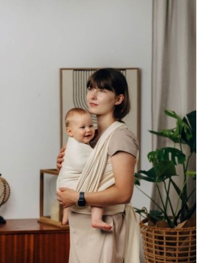 LennyLamb baby wrap – ergonomic and soft from birth to preschool LennyLamb baby wrap – ergonomic and soft from birth to preschool