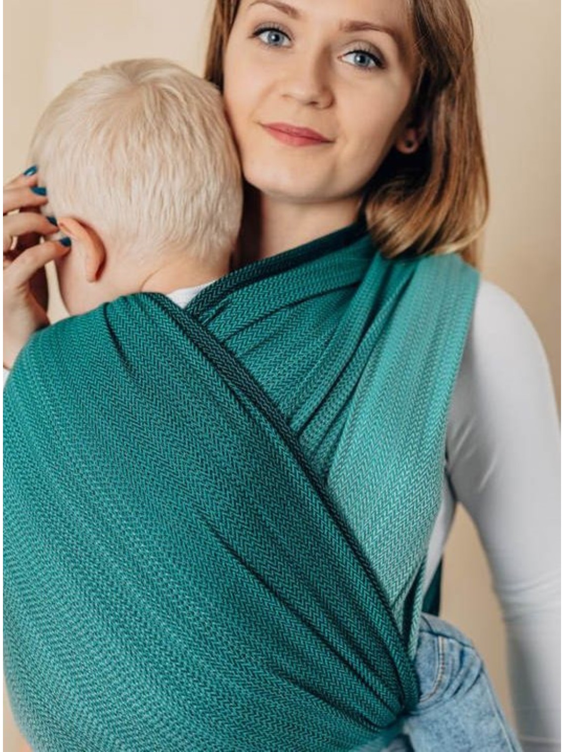 LennyLamb baby wrap – ergonomic and soft from birth to preschool