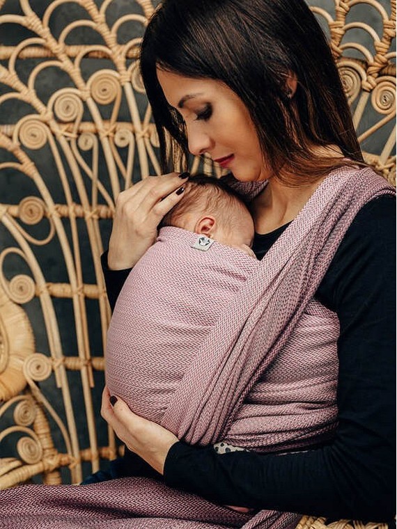 LennyLamb baby wrap – ergonomic and soft from birth to preschool