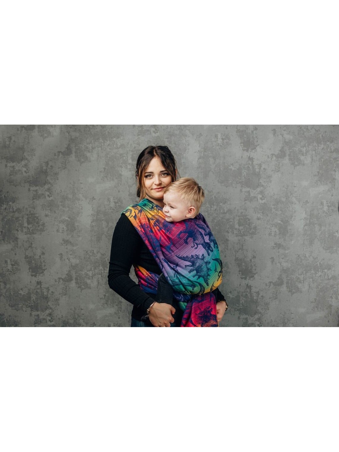 LennyLamb baby wrap – ergonomic and soft from birth to preschool