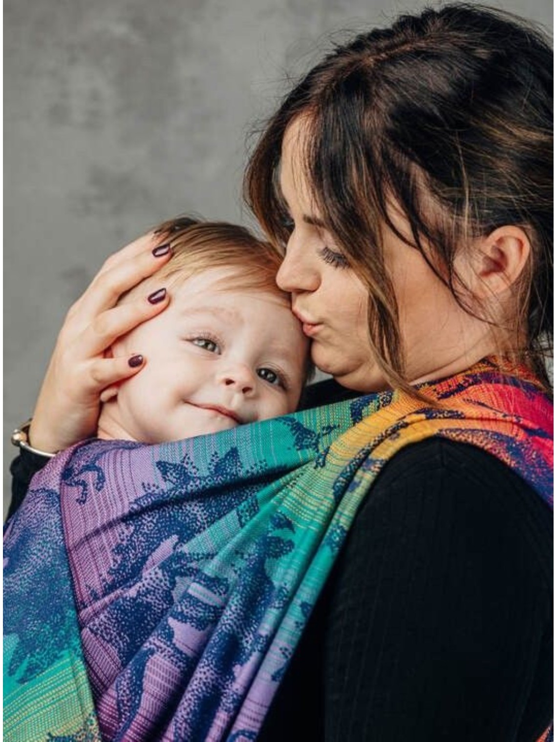 LennyLamb baby wrap – ergonomic and soft from birth to preschool