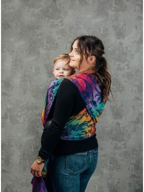 LennyLamb baby wrap – ergonomic and soft from birth to preschool