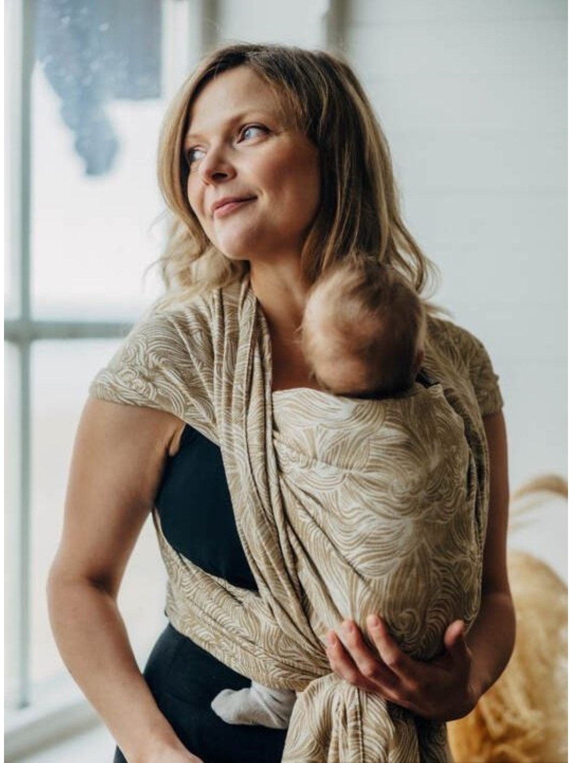 LennyLamb baby wrap – ergonomic and soft from birth to preschool