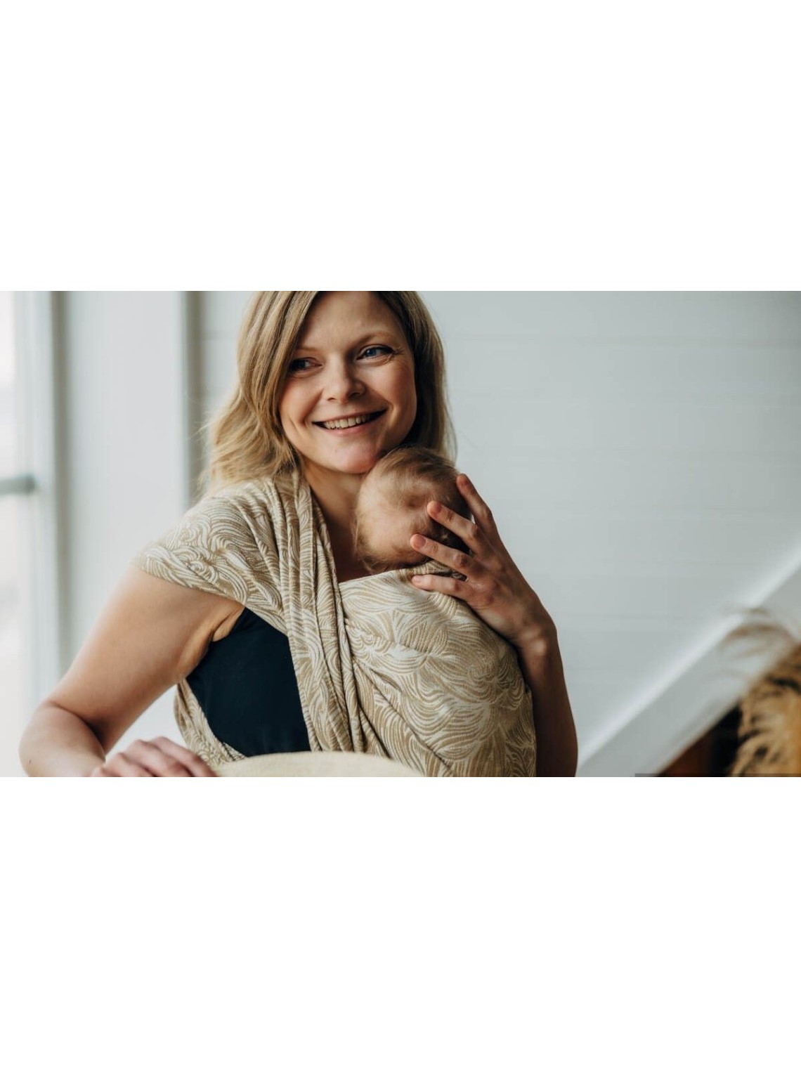 LennyLamb baby wrap – ergonomic and soft from birth to preschool