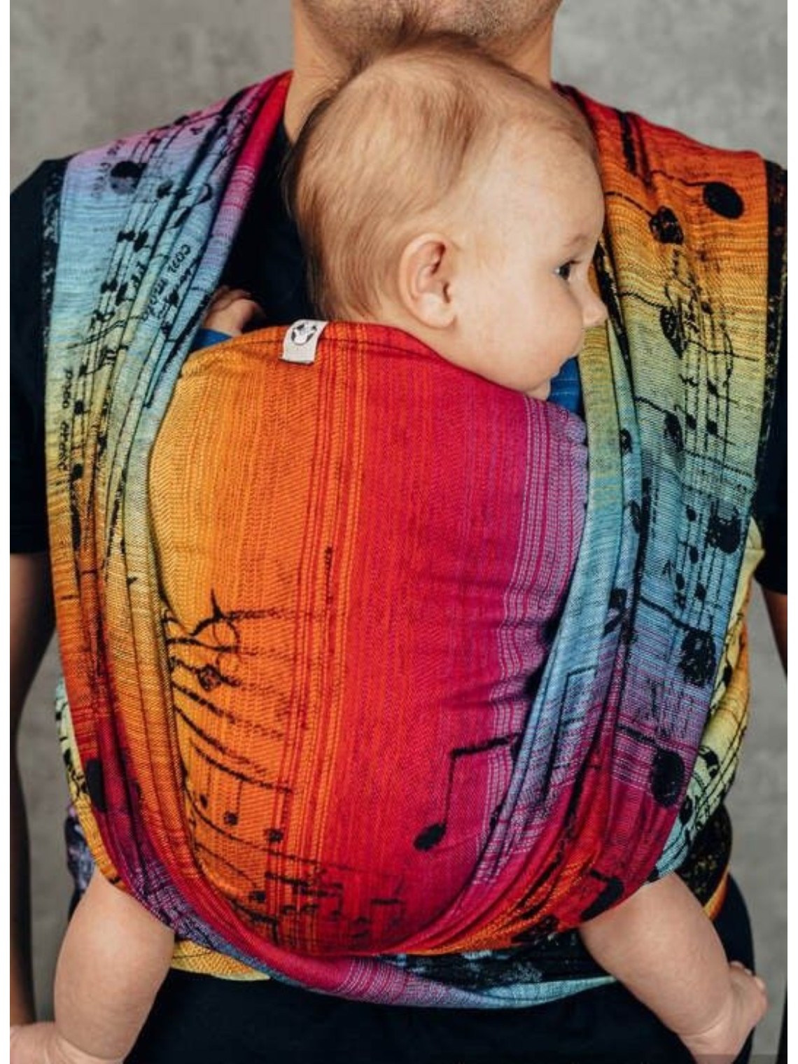 LennyLamb baby wrap – ergonomic and soft from birth to preschool