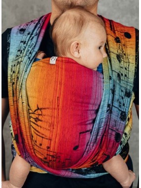 LennyLamb baby wrap – ergonomic and soft from birth to preschool