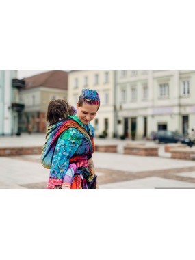 LennyLamb baby wrap – ergonomic and soft from birth to preschool