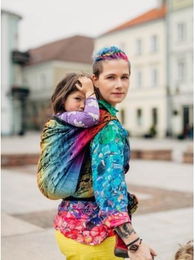 LennyLamb baby wrap – ergonomic and soft from birth to preschool
