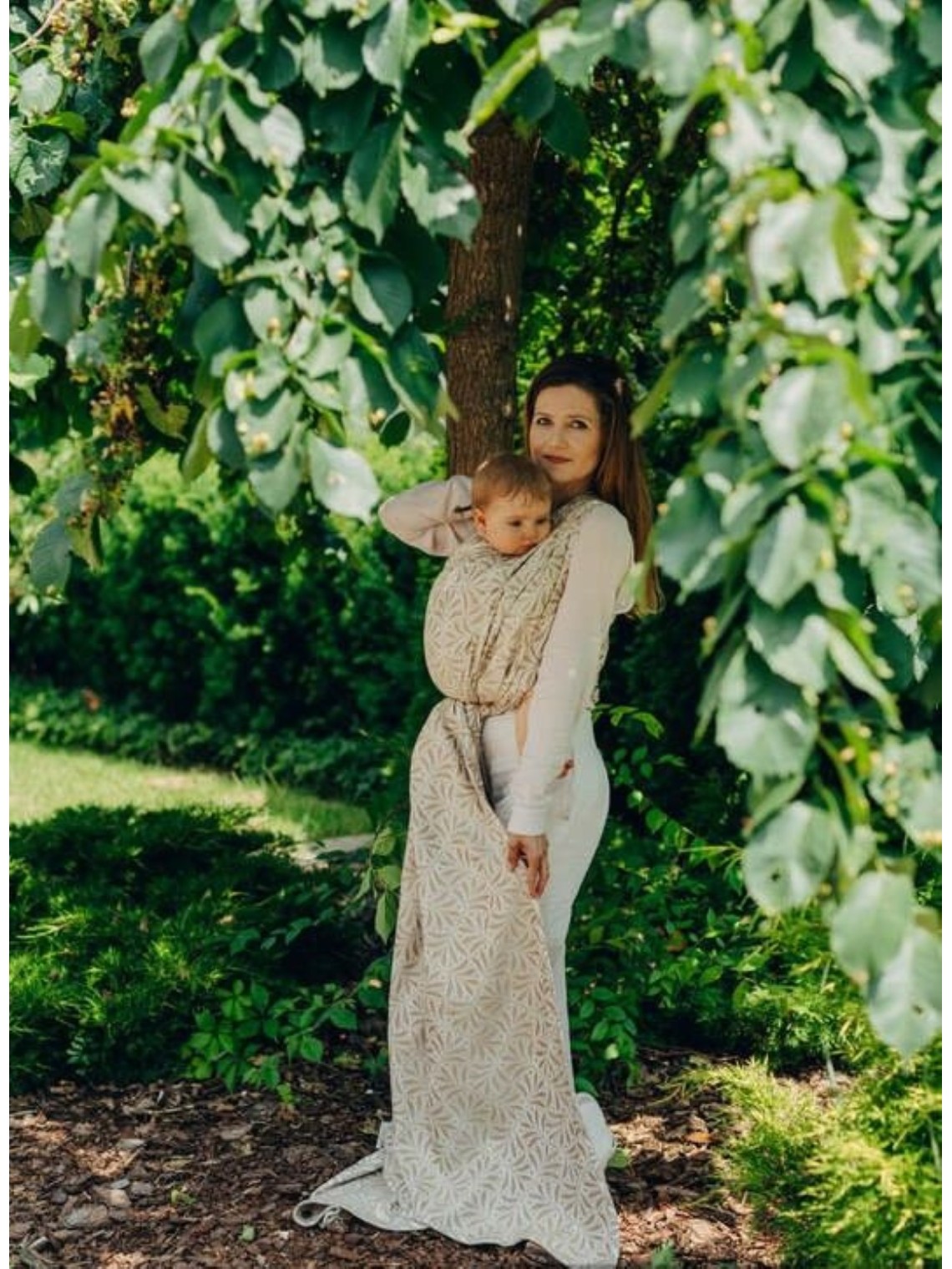 LennyLamb baby wrap – ergonomic and soft from birth to preschool