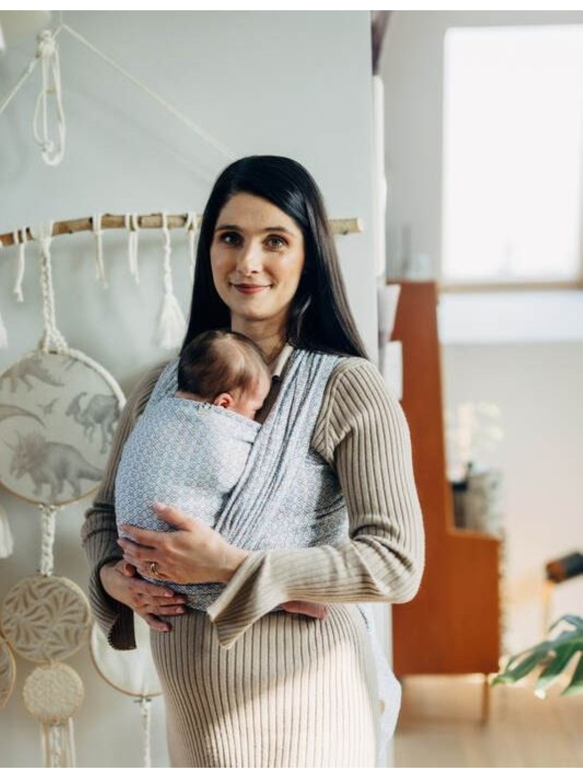 LennyLamb baby wrap – ergonomic and soft from birth to preschool
