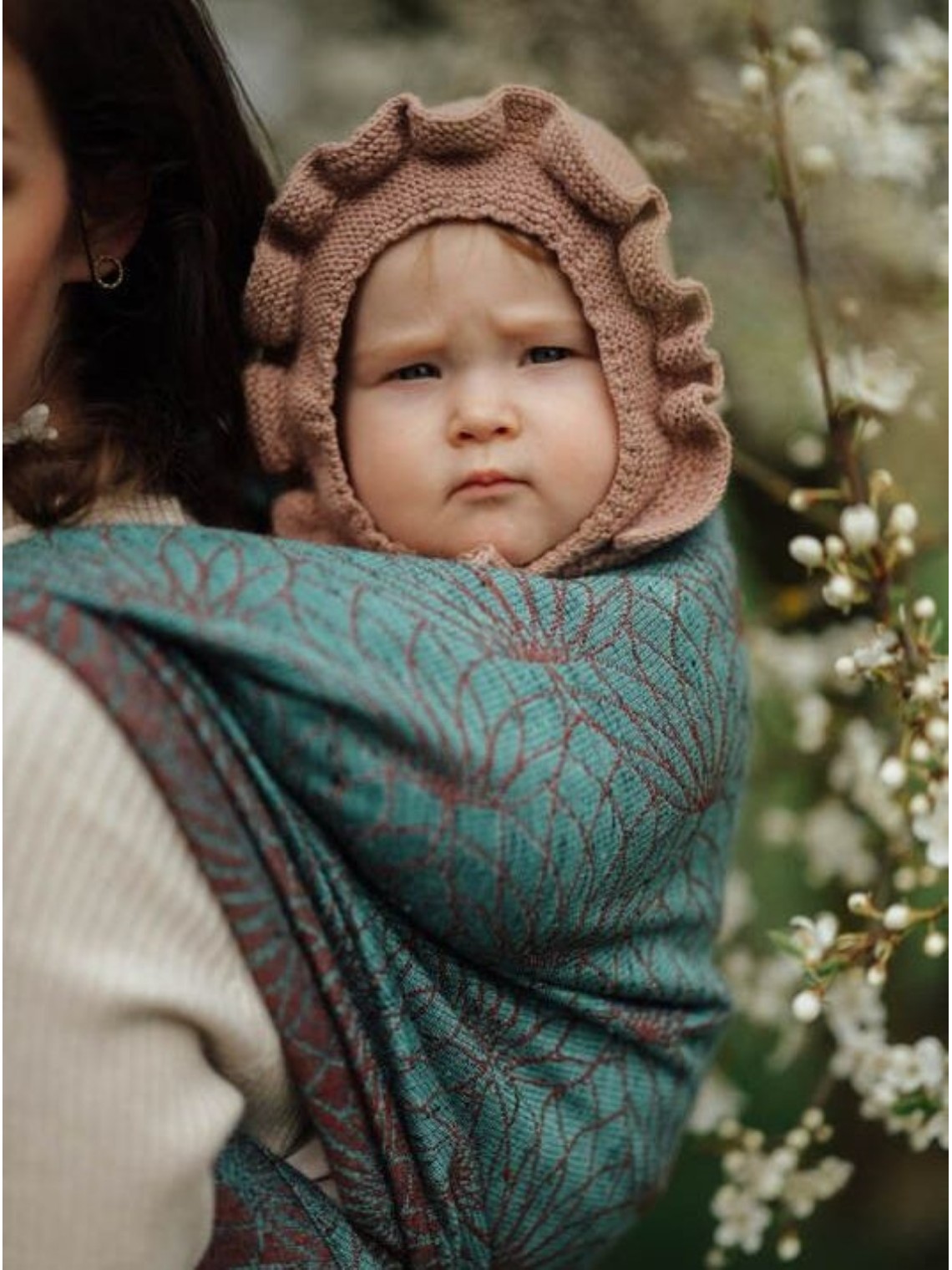 LennyLamb baby wrap – ergonomic and soft from birth to preschool