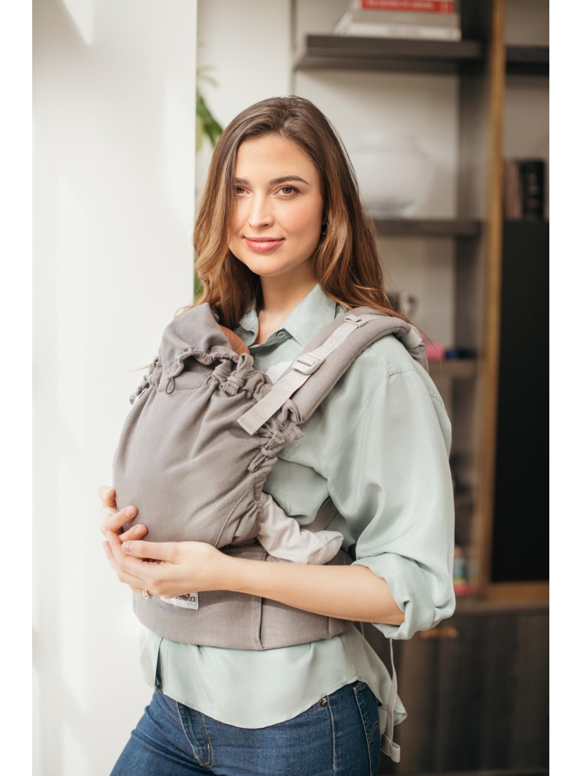 Quokkababy E-Carrier ergonomic baby carrier – maximum adaptability from day one Quokkababy E-Carrier ergonomic baby carrier – maximum adaptability from day one