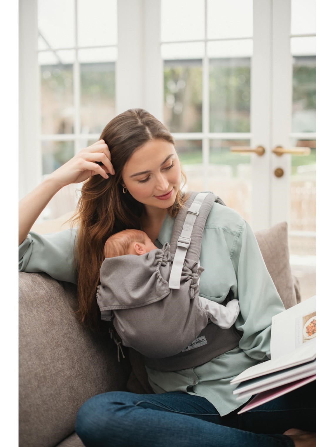Quokkababy E-Carrier ergonomic baby carrier – maximum adaptability from day one Quokkababy E-Carrier ergonomic baby carrier – maximum adaptability from day one