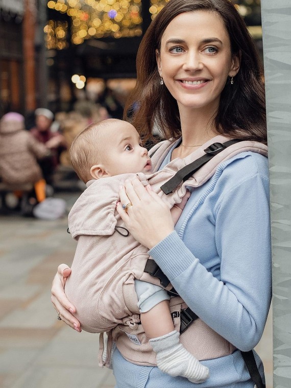 Quokkababy E-Carrier ergonomic baby carrier – maximum adaptability from day one