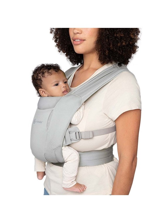 Ergobaby Embrace – švelni ir kompaktiška nešioklė nuo gimimo
