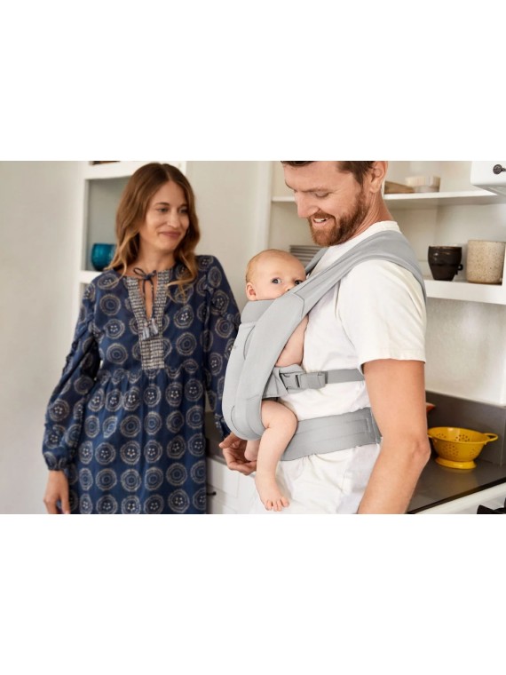 Ergobaby Embrace – švelni ir kompaktiška nešioklė nuo gimimo