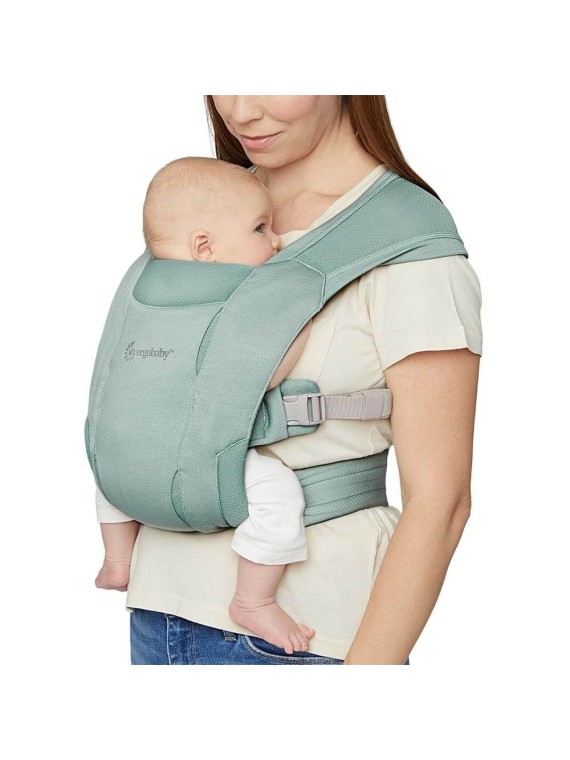 Ergobaby Embrace – švelni ir kompaktiška nešioklė nuo gimimo