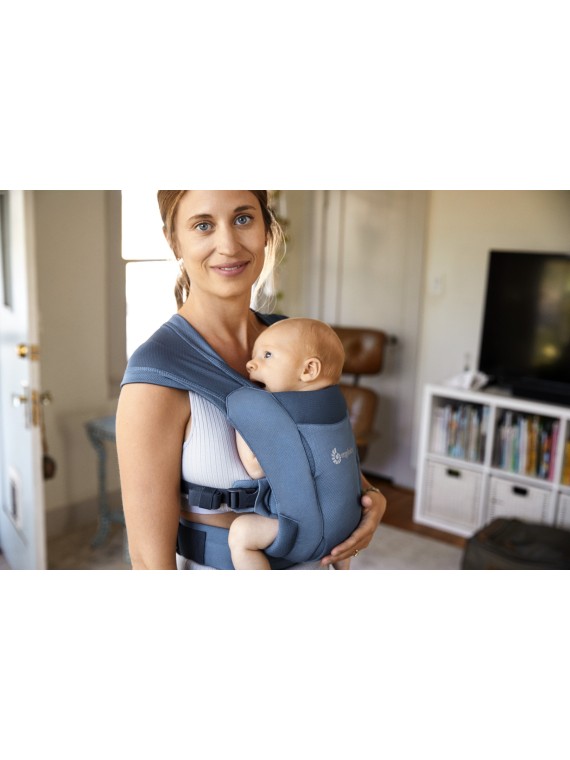 Ergobaby Embrace – švelni ir kompaktiška nešioklė nuo gimimo