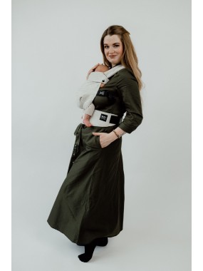 QUSY MINI 2.0 – ypač lengva reguliuojama kūdikių nešioklė