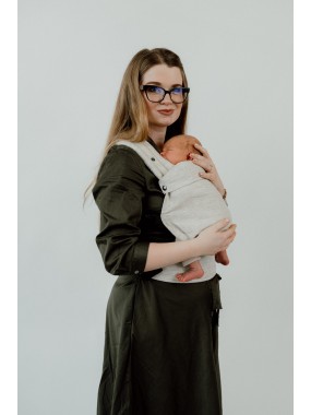 QUSY MINI 2.0 – ypač lengva reguliuojama kūdikių nešioklė