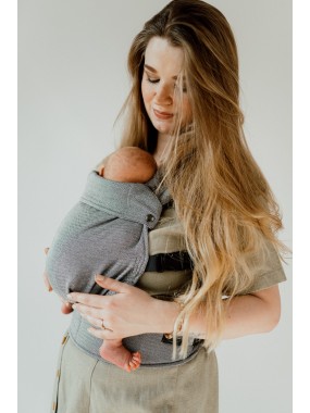 QUSY MINI 2.0 – ypač lengva reguliuojama kūdikių nešioklė