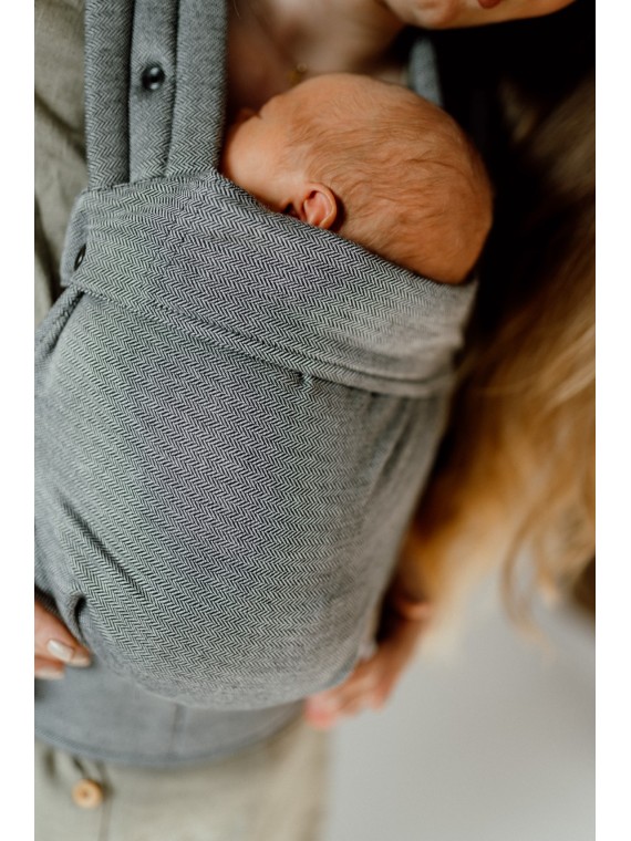 QUSY MINI 2.0 – ypač lengva reguliuojama kūdikių nešioklė