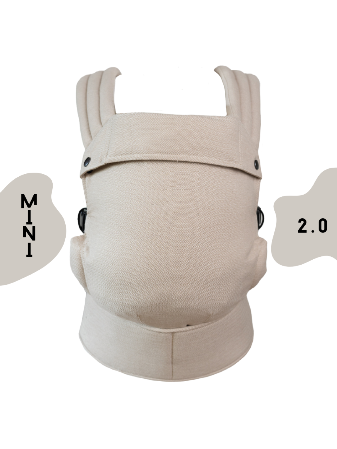 QUSY MINI 2.0 – ypač lengva reguliuojama kūdikių nešioklė