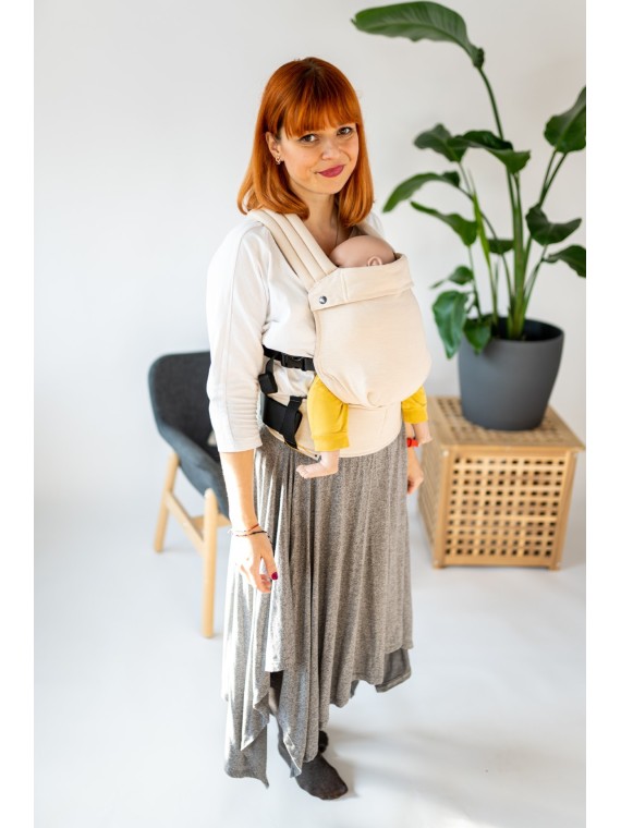 QUSY MINI 2.0 – ypač lengva reguliuojama kūdikių nešioklė