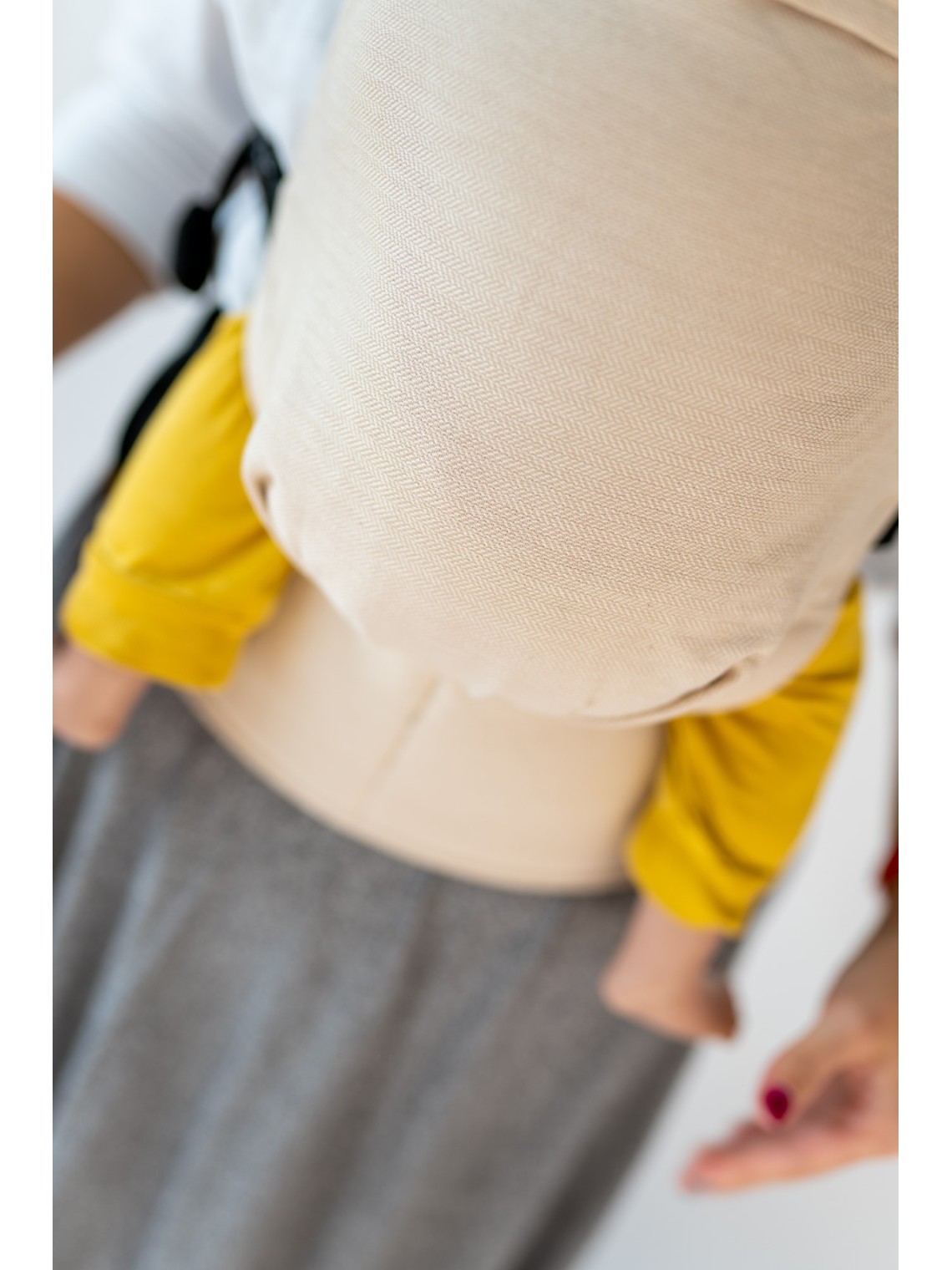 QUSY MINI 2.0 – ypač lengva reguliuojama kūdikių nešioklė