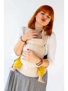 QUSY MINI 2.0 – ypač lengva reguliuojama kūdikių nešioklė