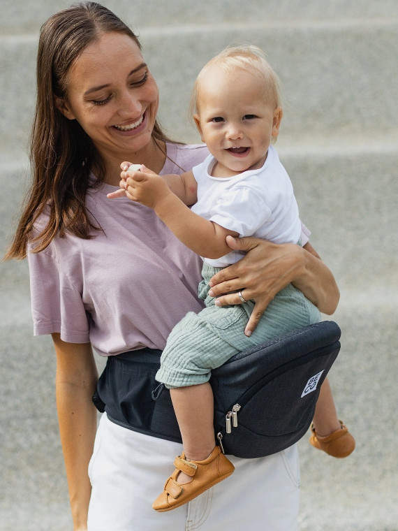 Beco Gemini Hip Carrier, Black