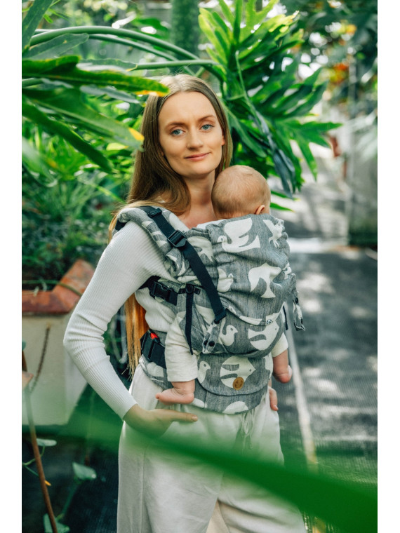 LennyUpGrade – adjustable ergonomic baby carrier from 3.5 to 20 kg