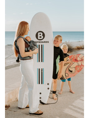 Quokkababy E-Carrier ergonomic baby carrier – maximum adaptability from day one