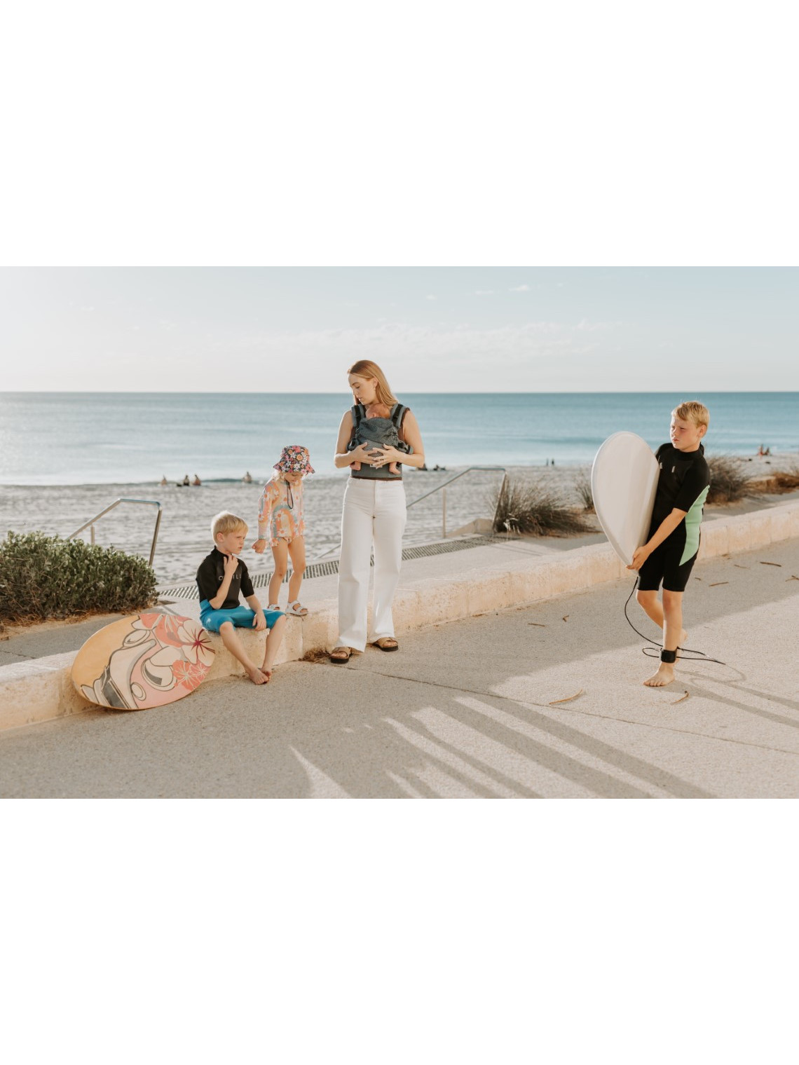 Quokkababy E-Carrier ergonomic baby carrier – maximum adaptability from day one