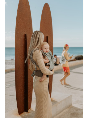 Quokkababy E-Carrier ergonomic baby carrier – maximum adaptability from day one