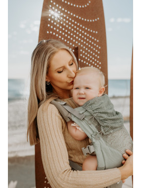 Quokkababy E-Carrier ergonomic baby carrier – maximum adaptability from day one