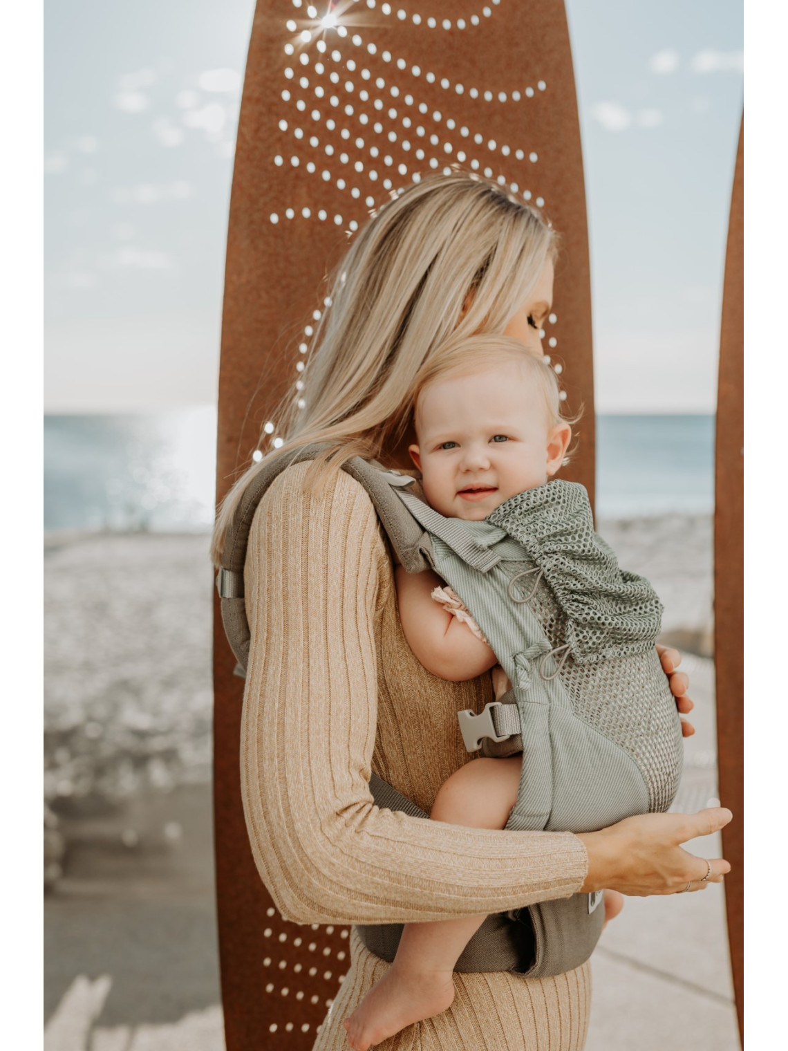 Quokkababy E-Carrier ergonomic baby carrier – maximum adaptability from day one