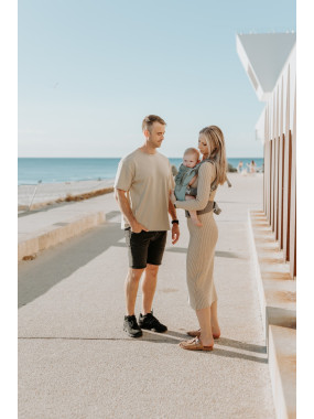 Quokkababy E-Carrier ergonomic baby carrier – maximum adaptability from day one