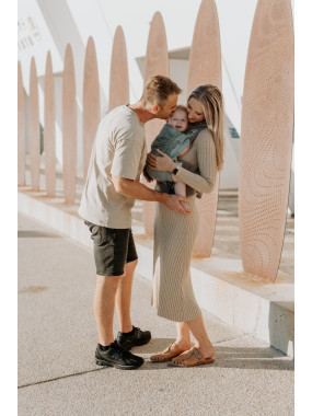 Quokkababy E-Carrier ergonomic baby carrier – maximum adaptability from day one