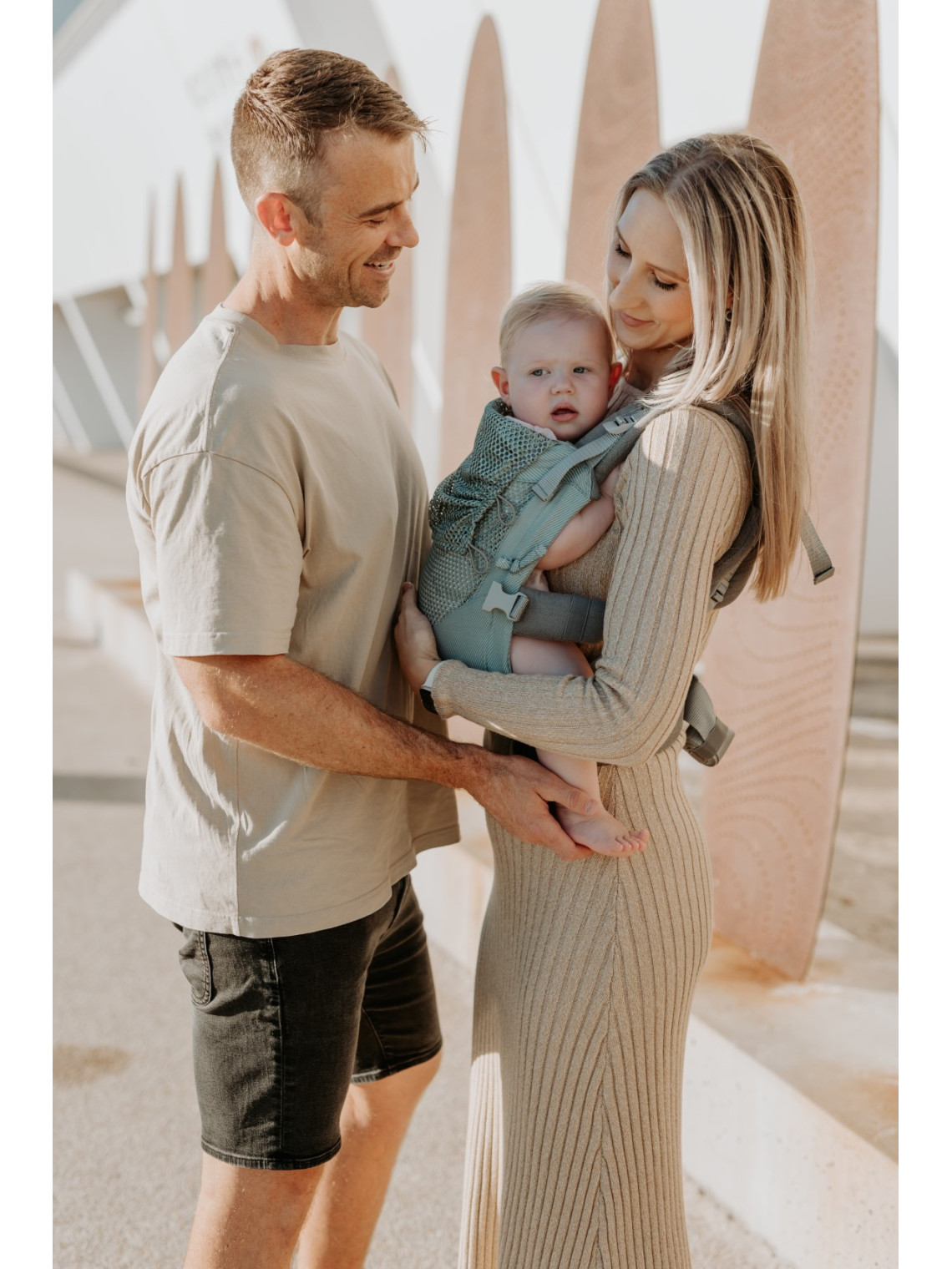 Quokkababy E-Carrier ergonomic baby carrier – maximum adaptability from day one